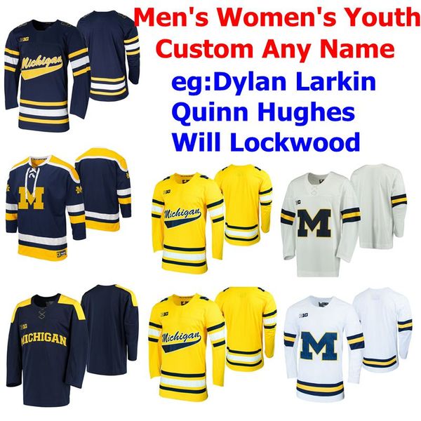 

мичиган росомаха колледж хоккея женщины джейк slaker джерси strauss mann люк мартин гриффина luce garrett ван wyhe пользовательский прошитый, Black;red