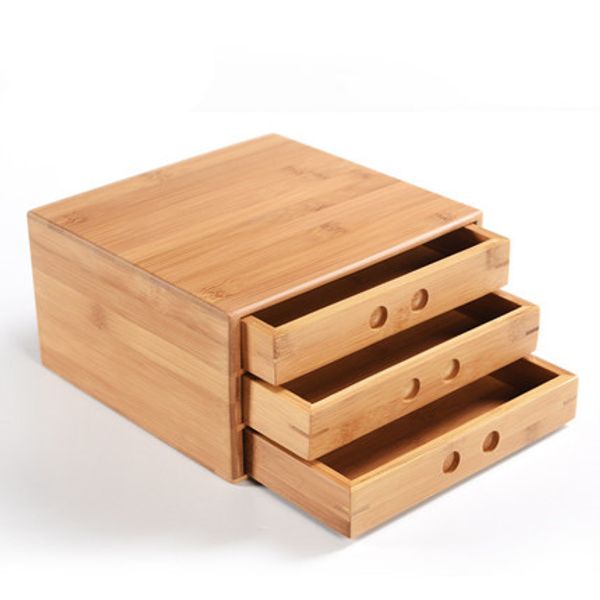 

bamboo solid wood square pu'er tea boxes pu'er separator cut tea tray kung fu tea set accessories healthy food storage box