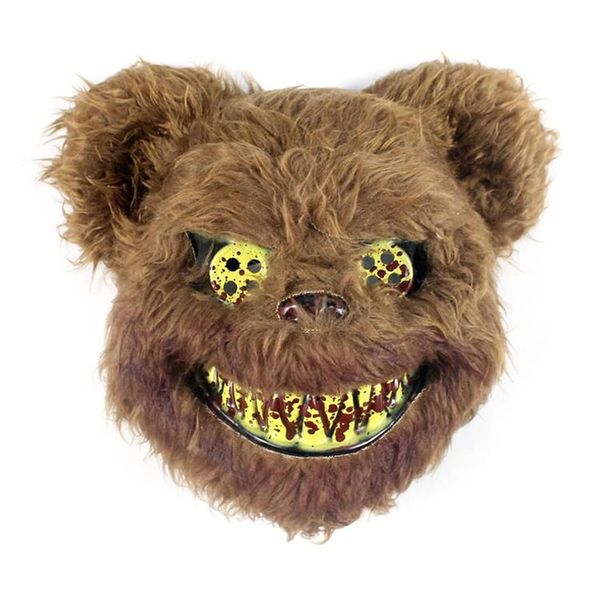 

halloween mask bloody killer halloween bloody fluffy mask fluffy role playing children and adults horror