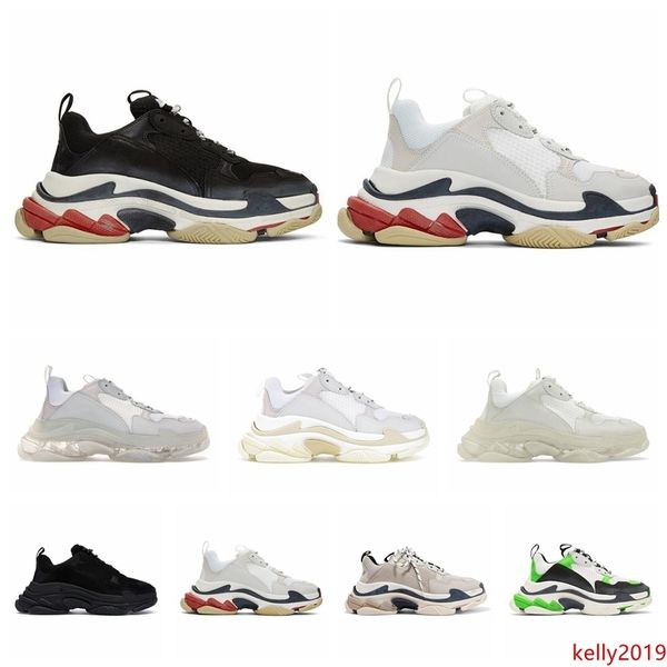 

mens designer shoes for men women clear sole neon green black white grey mens trainers platform sneakers