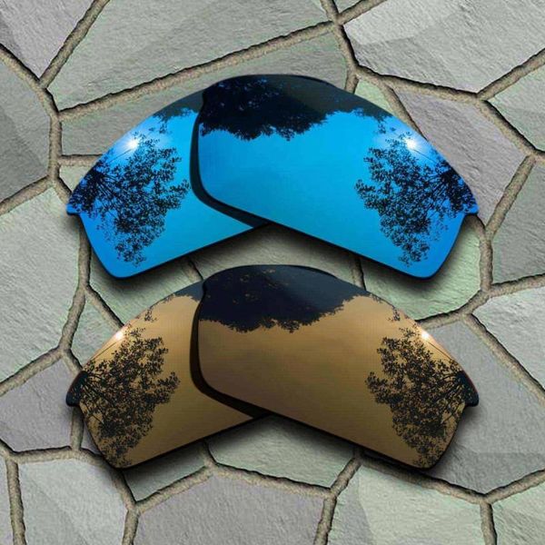 

sky blue&bronze copper sunglasses polarized replacement lenses for bottlecap