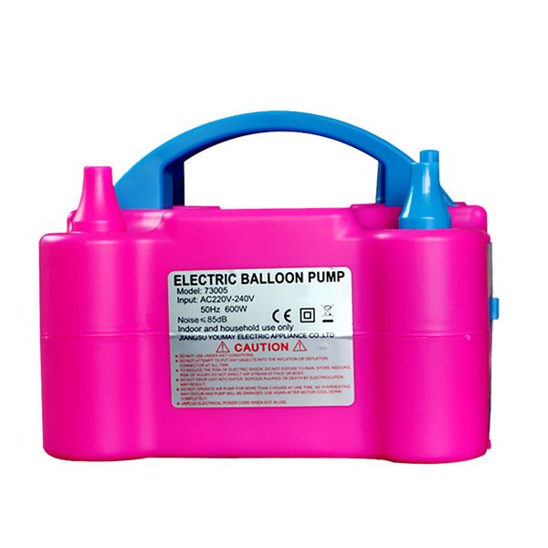 

220v portable electric balloon air bed pump electric air bed pump double hole inflator compressor accessories party various