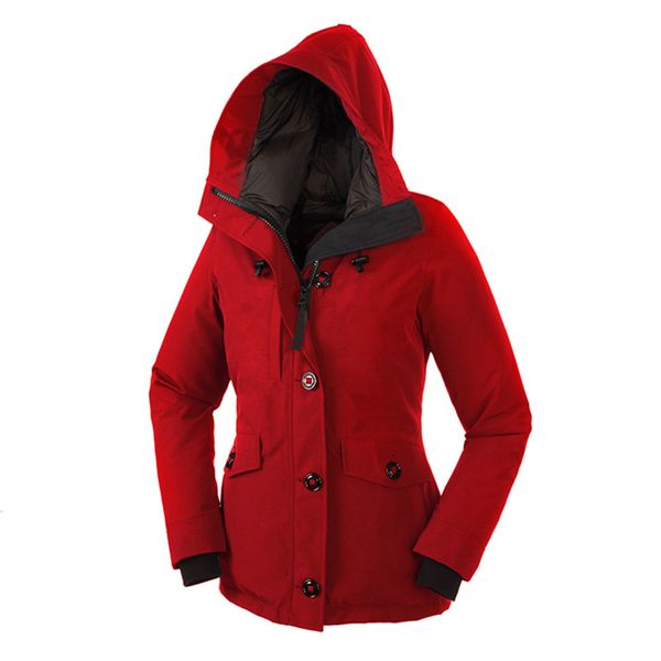 

2019 новый канада женщины виктория femme на открытом воздухе fur вниз parka hiver теплый ветрозащитный вниз пальто сгущает fourrure куртка с, Black