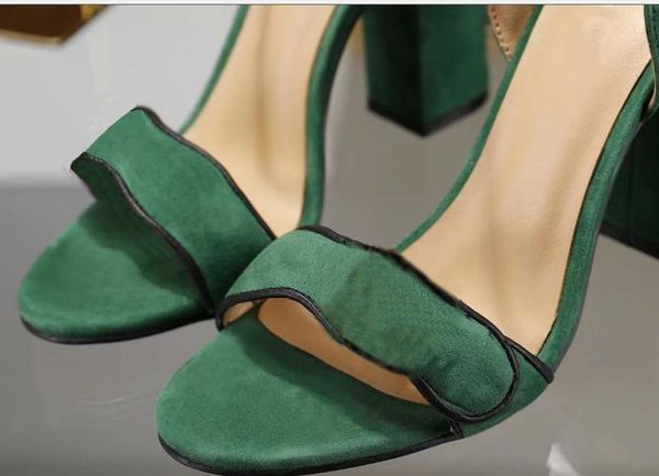

new arrival patent leather thrill heels women design pointed toe dress wedding shoes shoes letters heel sandals, Black