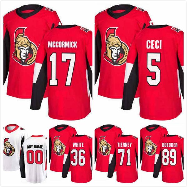 ottawa senators white jersey