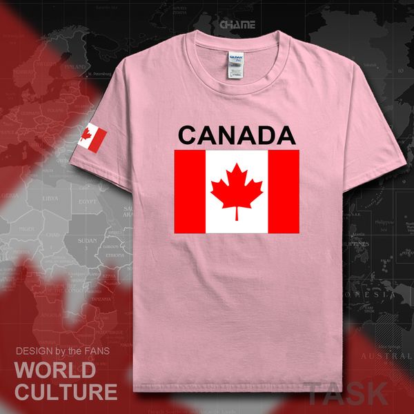 

canada canadians t shirt men jerseys 2017 new t-shirts 100% cotton nation team fans sporting tees gyms clothing homme ca, Black