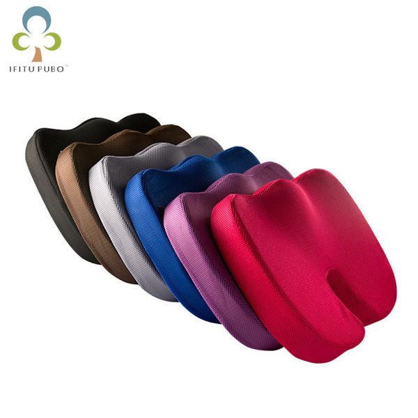 

1pcs memory foam cushion office seat soft comfortable and breathable cushion car beautiful buttocks pregnant yjn
