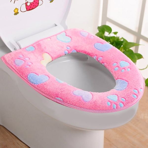 

ванная грелка стульчак ткань мягкая closestool крышка washable крышка top стульчак обложка pad подушка стульчак wc mat