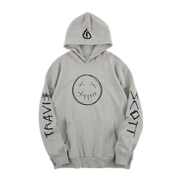 

mens designer hoodies travis scott astroworld smile flame letter print hooded hoodie casual hooded pullover high street sweatshirts s-xl, Black