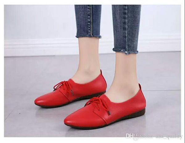 

0729 cqc6 fashion man spring casual shoes big size 39-46 breathable light man lace-up new women leather shoes wild personality shoes, Black