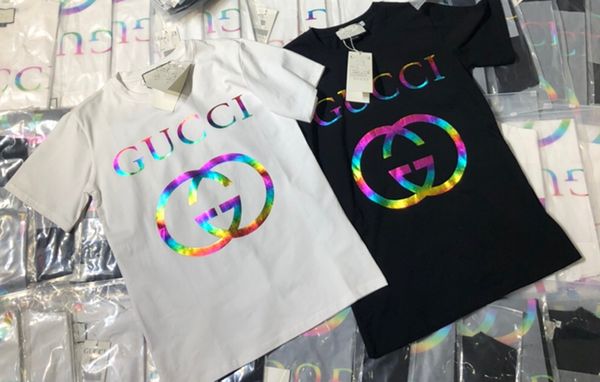 

2020 роскошная Европа Париж высокое качество леди футболка мода женщины хлопок фут