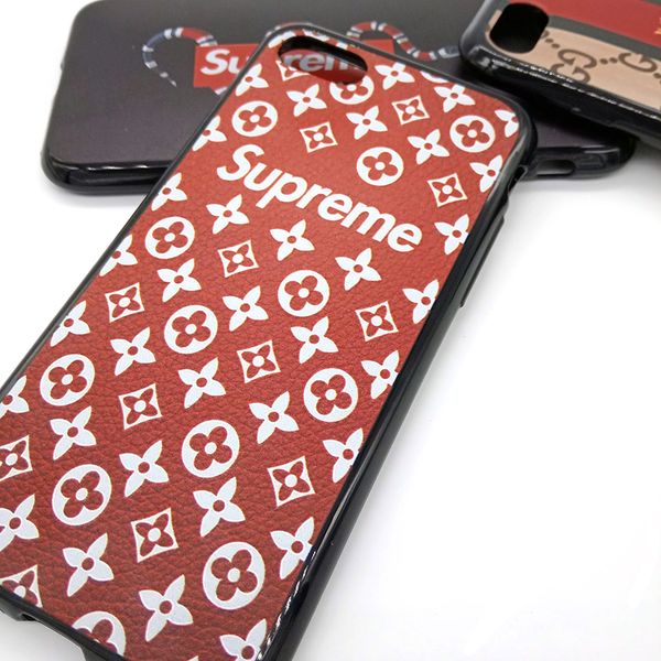 

for iphone xr xs max 6 7 8 x plus fashion brand popular cell phone case high grade tpu soft relief phone cases