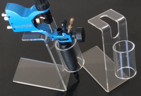 

5pcs pro new acrylic tattoo gun holder stand for tattoo machine gun supply