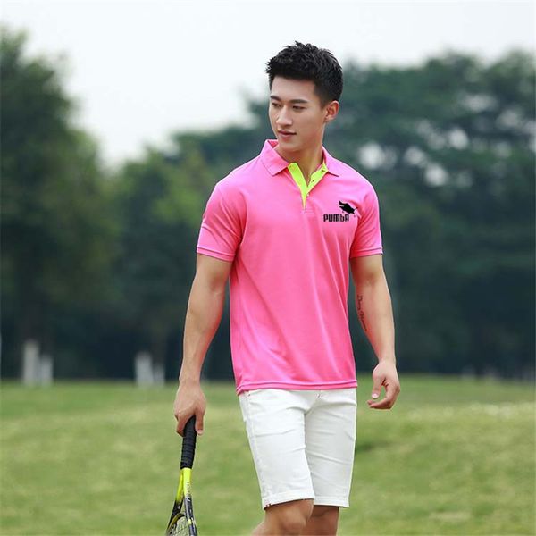 

turn-down collar short sleeve casual tee shirt spring summer new men's anime cowboy print slim fit cotton golf shirt t-shirt, White;black