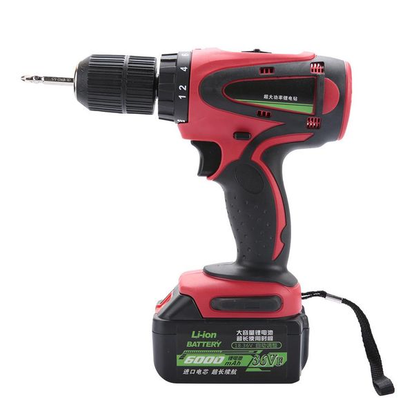 

cordless electric screwdriver drill with lithium battery and speed adjustment professional 2019