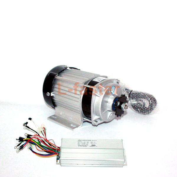 

48v 500w 750w electric brushless gear motor electric tricycle engine with fan cooling chain drive motor with controller