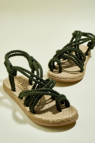 

Bambi Khaki Women 'S Sandals H05780101