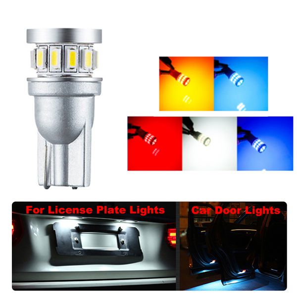 

2pcs w5w led bulbs 194 168 12v 6000k white red yellow blue auto lamp forÂ Â a4Â b7Â b5Â a6Â c6Â q5Â Â civicÂ 2006-2011Â fitÂ accord