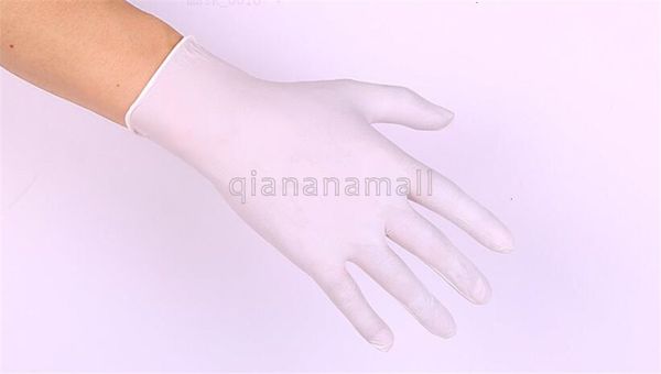 

10pcs disposable universal cleaning work finger gloves 100pcs latex protective home food for safety new owsh qa