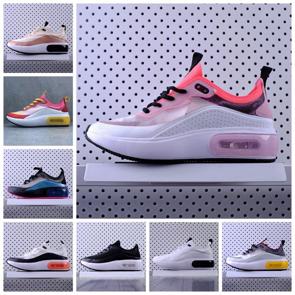 

new arrival dia se black pink running shoes for women men luxury designer red grey dias se racer womens mens sports sneakers 5-11, White;red