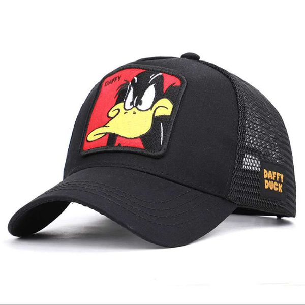 

2020 fashion mens hats cartoon anime baseball gorra de beisbol outdoor baseball cap travel street shade cool hat print cap, Blue;gray