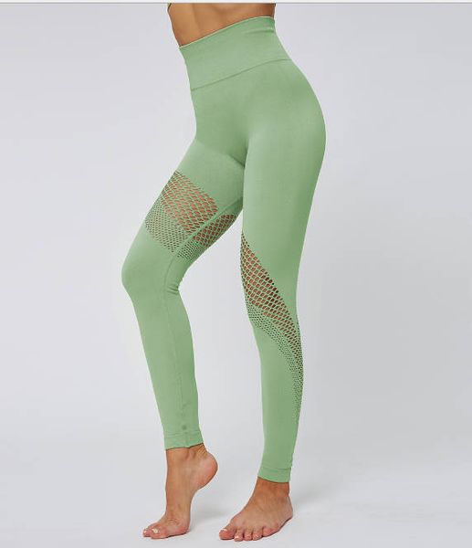 

european and american style womens skinny pants fitness hollow out yoga pants high waist buttock exercise tight pant, Black;white