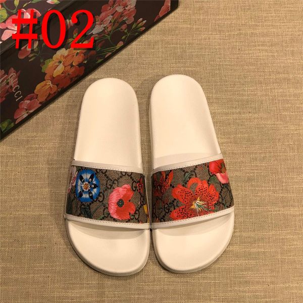 

19ss big size beach leather 45 cork outdoor slides large white fashion black slip on shoes slippers designer mens sandals 2019 summer, Blue;gray