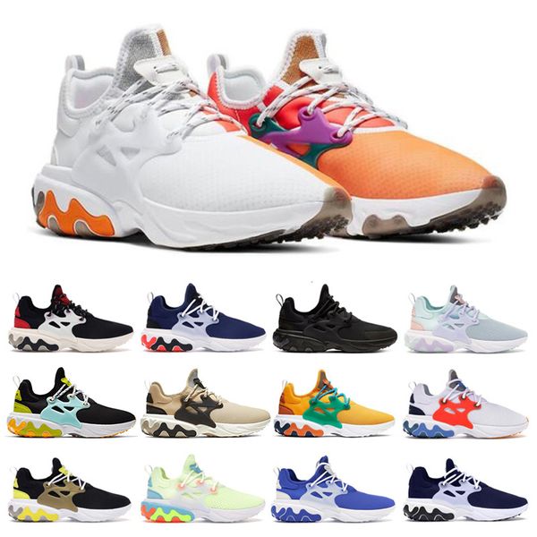 

new arrival react presto fashion sports triainers hyper royal beach day brutal honey phantom red dharma teal tint mens women sneaker shoes