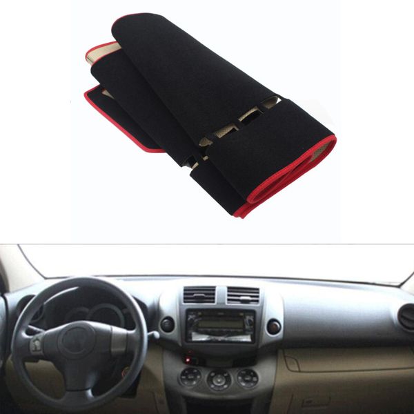 

fit for rav4 2009-2012 car dashboard avoid light pad instrument platform desk cover mat silicone non-skid back surface
