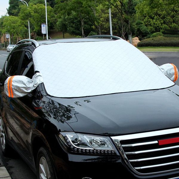 

1pcs car windscreen window screen cover ice frost snow dust protector protector awnings windshield snow covers