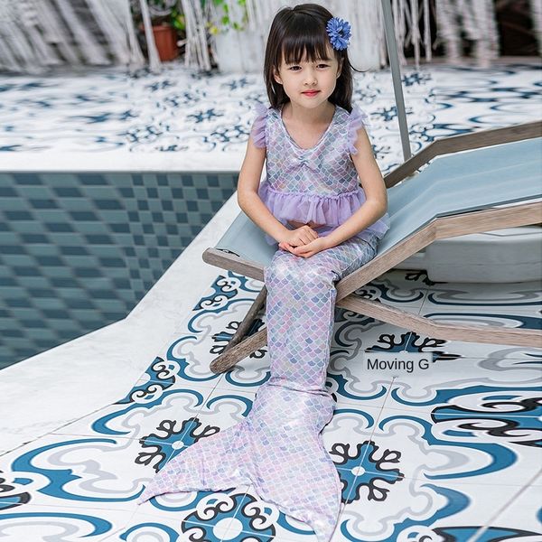 

wear девушка носить детская красочная купальник детский купальник девушка плавание трехсекционный набор, White;black