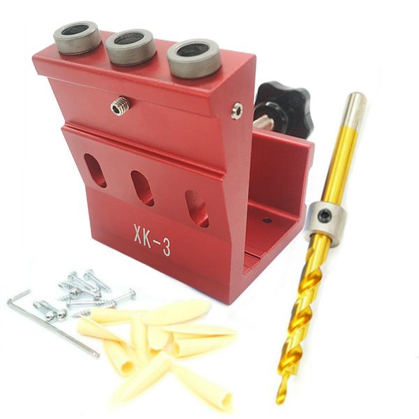 

15 degree angle anti rust jig universal tools oblique hole drill woodworking diy aluminum alloy clamp locator set guide punching