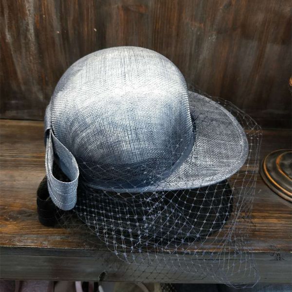 

202004-hq-t03200003 natural philippines cambric mesh lady visors cap women leisure hat, Blue;gray