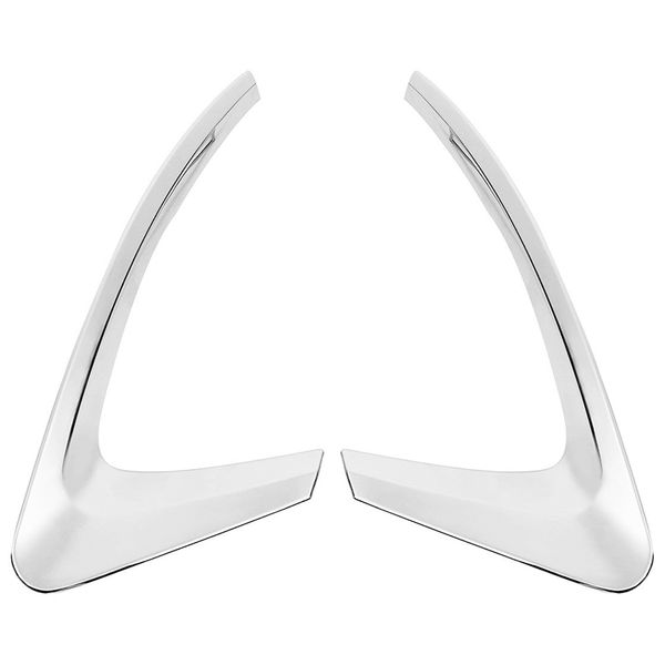 

for kadjar 2015-2018 car accessories rear fog lights covers decoration lamp frame trim abs chrome car styling