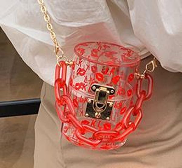 

designer women's bag 2020 summer new fashion chain shoulder messenger bag wild mini jelly bag ing