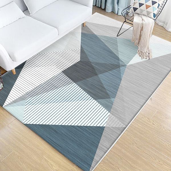 

nordic геометрическая гостиная ковер мягкая спальня этаж ковер home decor ковры журнальный столик напольный коврик кабинет детская ковровые