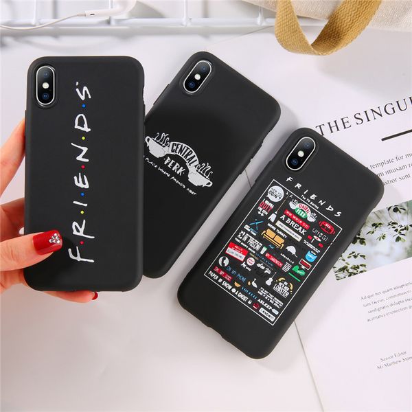 

lovebay для iphone 6 6s 7 8 plus x xr xs max 11 pro max 5 5s se phone case central perk друзья soft tpu чехол для iphone xs