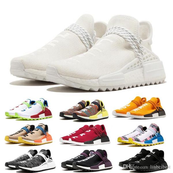 

nmd human race pharrell williams tr shoes sports running shoes discount athletic mens womens outdoor training sneakers size 36-45