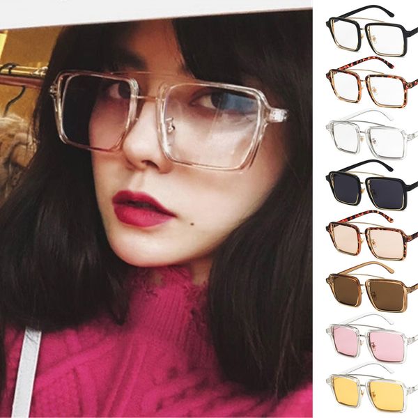 

luxury square sunglasses women men 2019 male eyewear brand sun glasses for female metal designer summer feminino, White;black