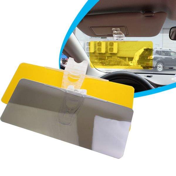 

new car sun visor hd anti sunlight dazzling goggle day night vision driving mirror uv fold flip down clear view car styling