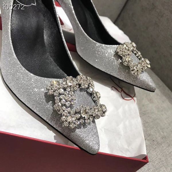 

2019 fashion luxury designer women shoes high heels women sandals star vintage sandal shoes with box size 34-40 -167, Black