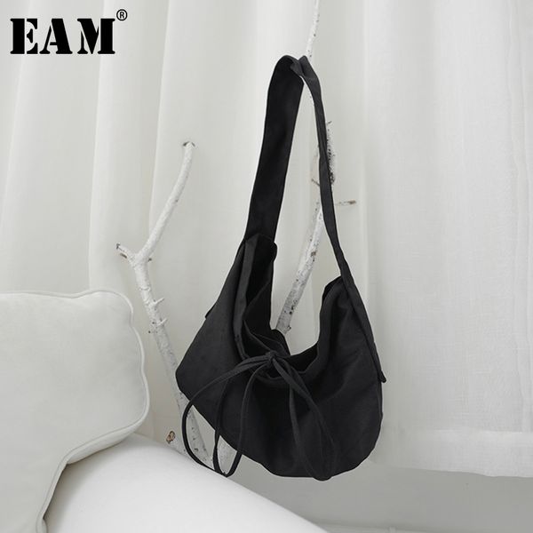 

eam] women new black big size bandage temperament personality accessories fashion tide all-match spring autumn 2020 1t704, Black;brown