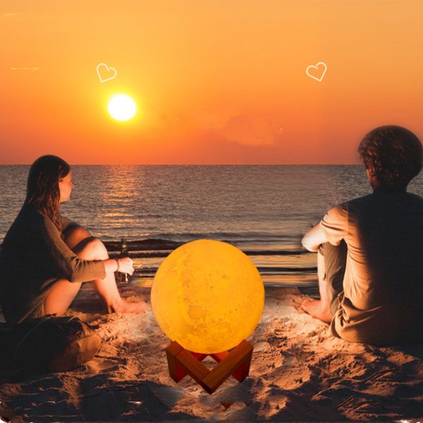 

3d moon lamp humidifier night light air humidifier essential oils diffusers usb ultrasonic humidificador facial steamer home dÃ©cort2i5163