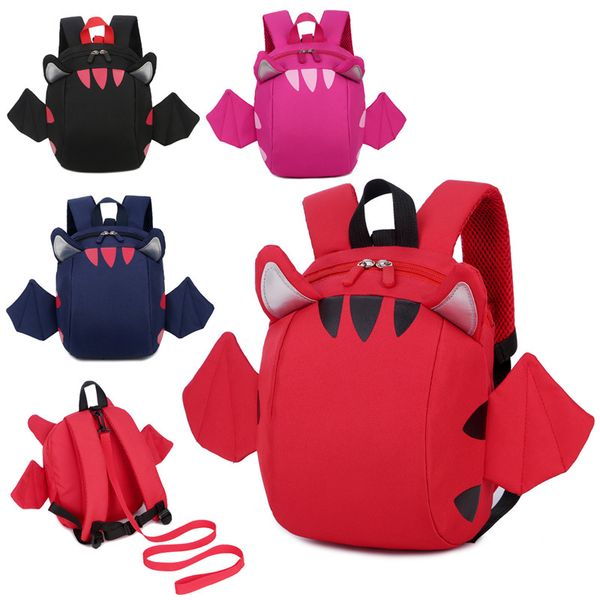 

2019 new style little devil children's school bags korean-style baby nursery backpack cartoon travel children bag