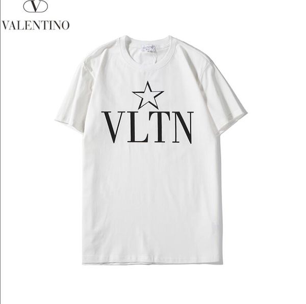 

2020 selling designers t-shirt men's shirt t-shirt fashion summer tide brand letter printing luxury men's shirt clothing----3, White