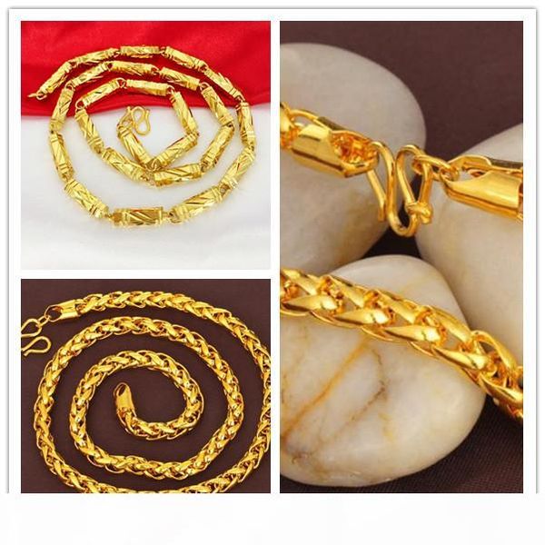 

2 стилей бесплатная доставка тяжелое mens 24k реал solid золоченая толстая miami кубинское link ожерелье цепи верхней ювелирные изделия ожер, Silver