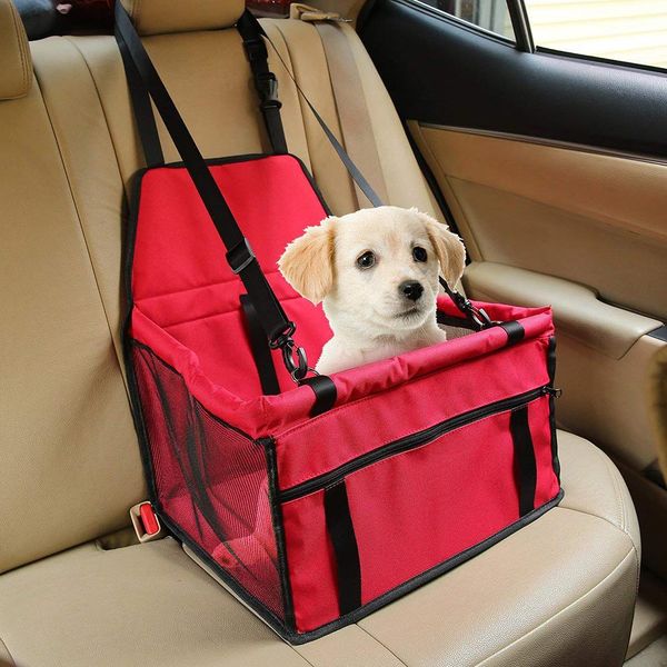 

car seat protection cover pet cats dog waterproof mesh anti-scratch hanging bag