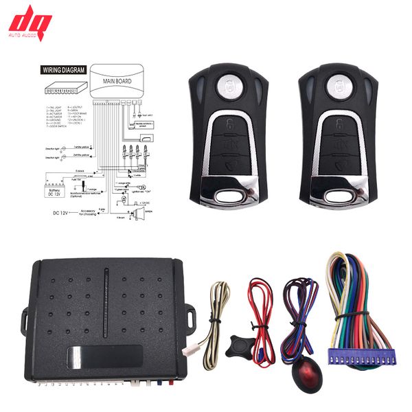 

car alarm 13p car auto remote central kit door lock locking system with key central locking with remote control