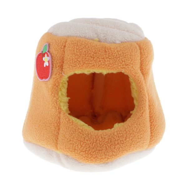 

soft plush self-warming cat bed warm sleeping bed for cats winter pets puppy indoor pet nest machine washable tree stump (s/ m/ l