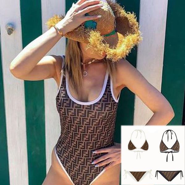 

lady bikini luxury swimsuits brand designer swimwear women one piece bathing suits monokini girl beach sexi 20032708l, White;black